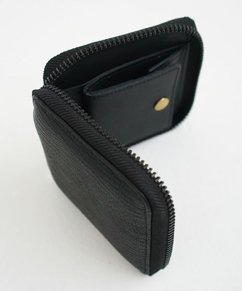 macromauro×Palm maison.マクロマウロ×パームメゾン.【別注】original goat wallet[black]_