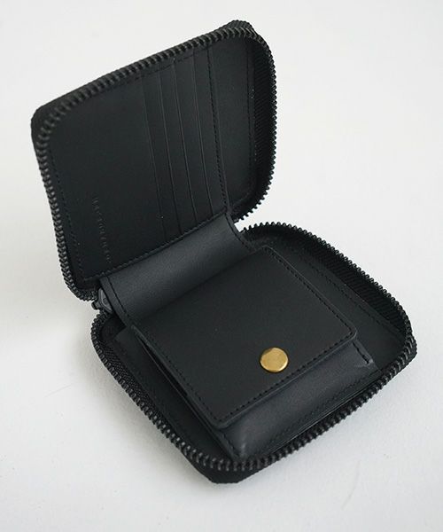 macromauro×Palm maison.マクロマウロ×パームメゾン.【別注】original goat wallet[black]_