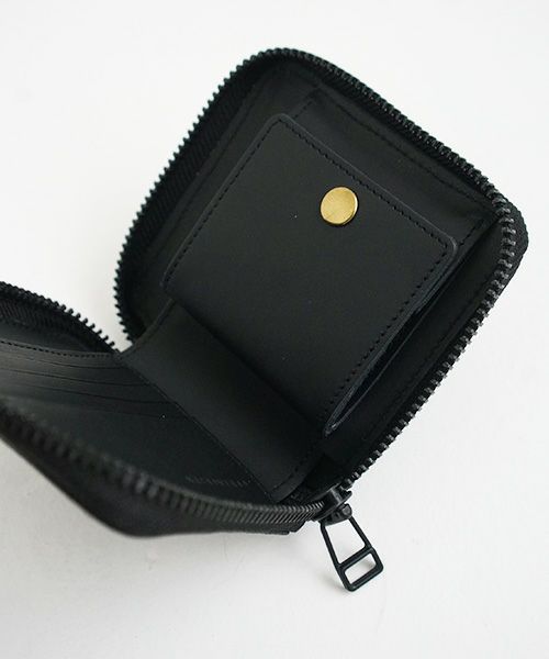 macromauro×Palm maison.マクロマウロ×パームメゾン.【別注】original goat wallet[black]_