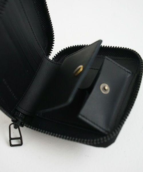 macromauro×Palm maison.マクロマウロ×パームメゾン.【別注】original goat wallet[black]_