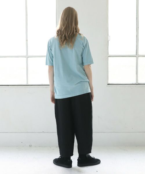 suzuki takayuki.スズキタカユキ.pocket t-shirt[S212-01/spray green]
