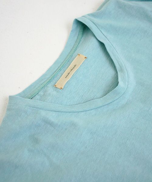 suzuki takayuki.スズキタカユキ.pocket t-shirt[S212-01/spray green]