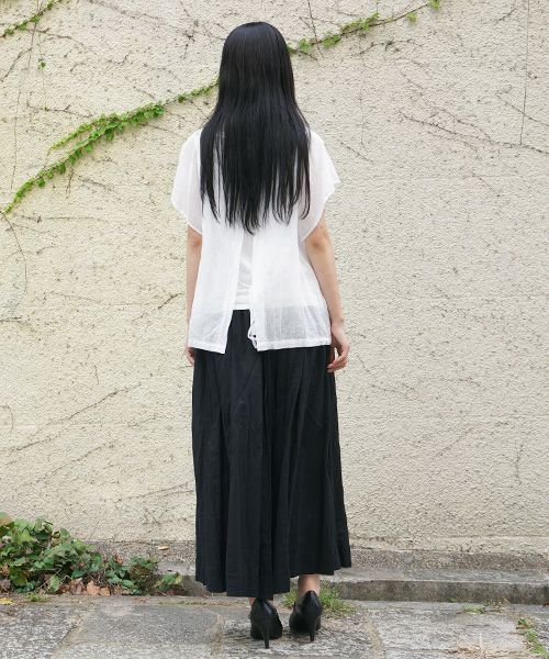 suzuki takayuki, スズキタカユキ, layered t-shirt [S211-02/nude]