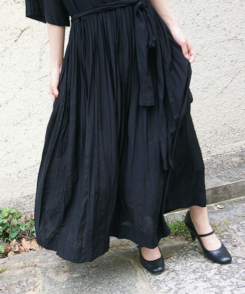 suzuki takayuki.スズキタカユキ.pullover dress [S211-21/black]