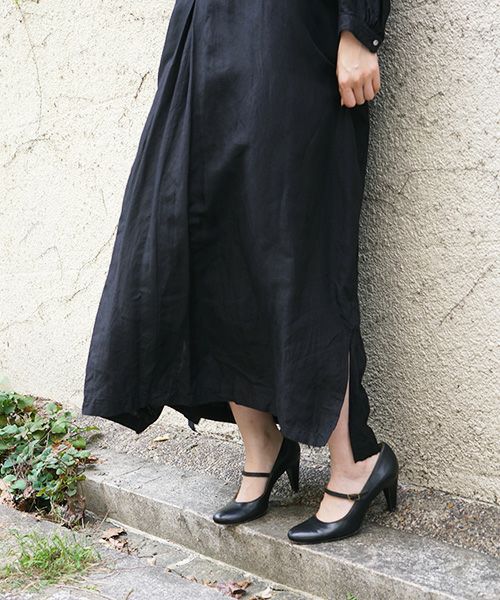 suzuki takayuki.スズキタカユキ.peasant dress [S211-23/black]
