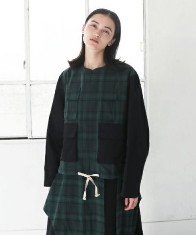 ohta オオタ.check short jacket [jk-46C]