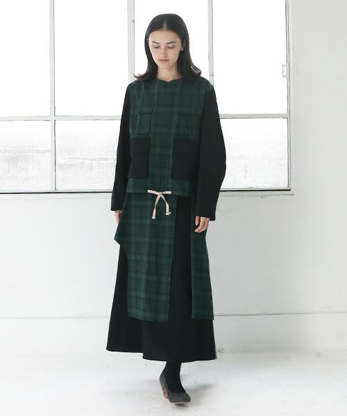 ohta オオタ.check short jacket [jk-46C]