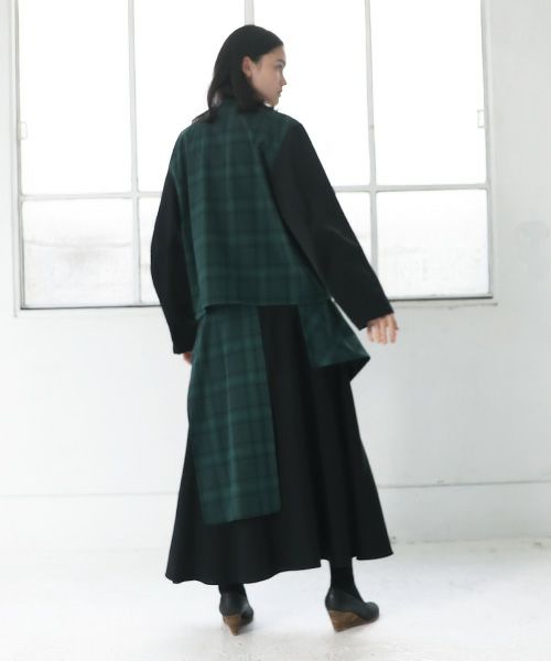 ohta オオタ.check short jacket [jk-46C]