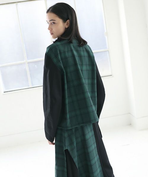 ohta オオタ.check short jacket [jk-46C]