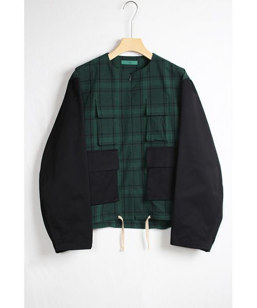 ohta オオタ.check short jacket [jk-46C]