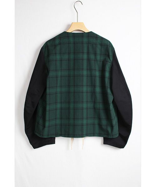 ohta オオタ.check short jacket [jk-46C]