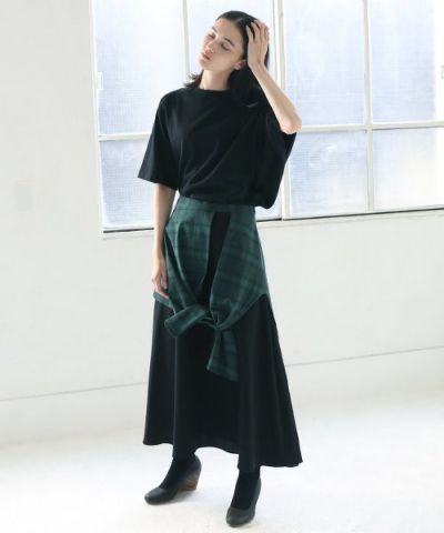 ohta オオタ<br>black skirt [sk-13B]