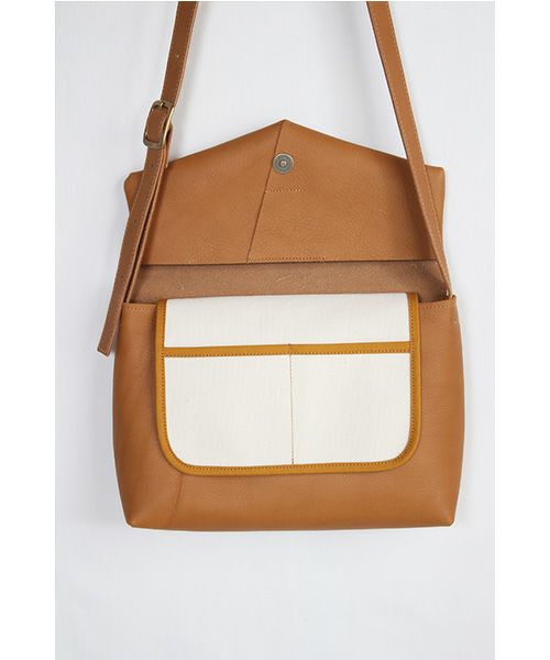 ohta オオタ.camel letter bag  [ac-20C4]