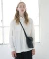 ohta オオタ.navy slim letter bag  [ac-21N4]