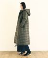 Mochi.モチ.quilted hood coat[ma9-co-01/khaki]_