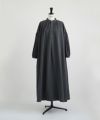 Mochi / home&miles.モチ / ホーム＆マイルズ.smock one piece [charcoal grey]