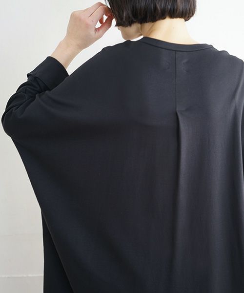 Mochi / home&miles.モチ / ホーム＆マイルズ.dolman one piece [charcoal grey]