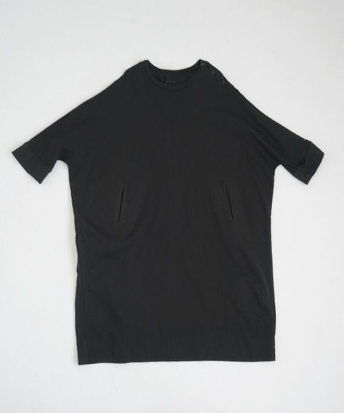 Mochi / home&miles.モチ / ホーム＆マイルズ.dolman one piece [charcoal grey]