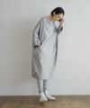 Mochi / home&miles.モチ / ホーム＆マイルズ.dolman one piece [grey fog]