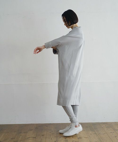 Mochi / home&miles.モチ / ホーム＆マイルズ.dolman one piece [grey fog]