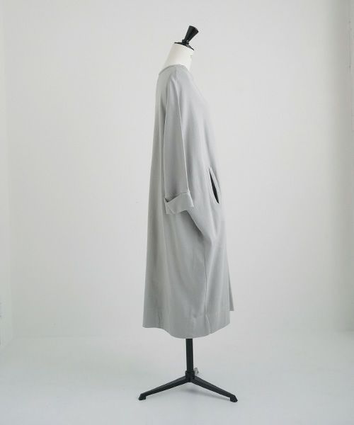 Mochi / home&miles.モチ / ホーム＆マイルズ.dolman one piece [grey fog]