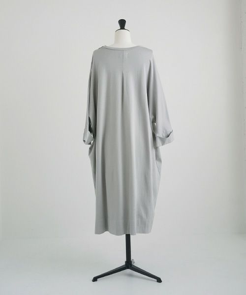 Mochi / home&miles.モチ / ホーム＆マイルズ.dolman one piece [grey fog]