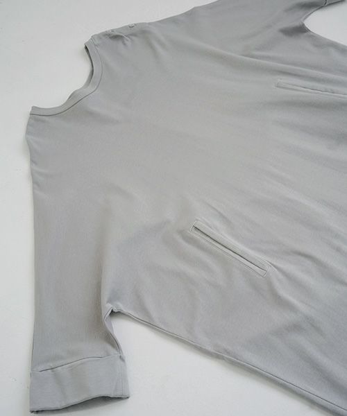 Mochi / home&miles.モチ / ホーム＆マイルズ.dolman one piece [grey fog]