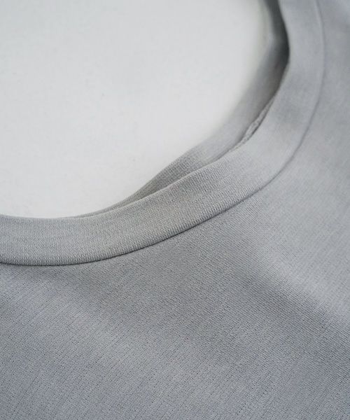 Mochi / home&miles.モチ / ホーム＆マイルズ.dolman one piece [grey fog]