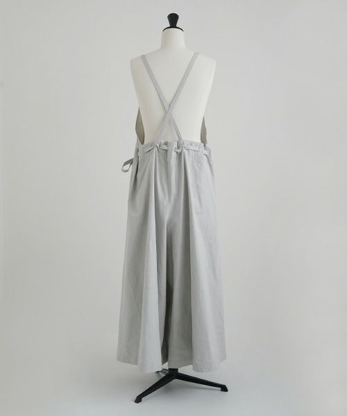 Mochi / home&miles.モチ / ホーム＆マイルズ.apron salopette [grey fog]