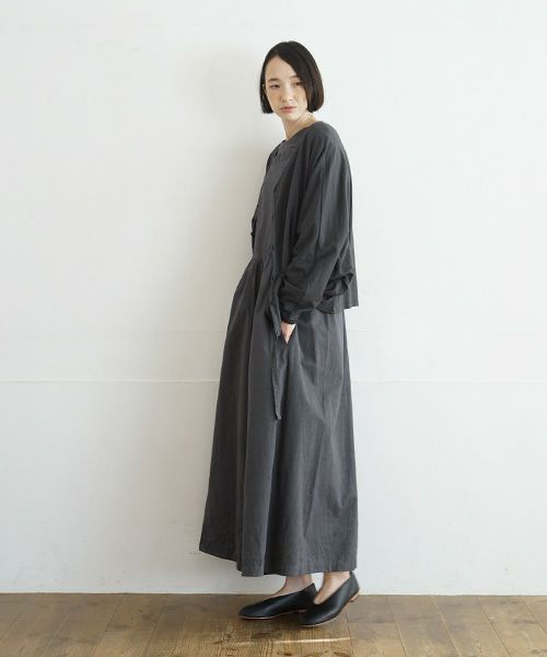 Mochi / home&miles.モチ / ホーム＆マイルズ.dolman sleeve cardigan [charcoal grey]
