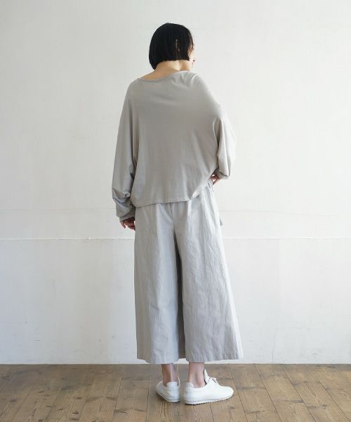 Mochi / home&miles.モチ / ホーム＆マイルズ.dolman sleeve cardigan[grey fog]