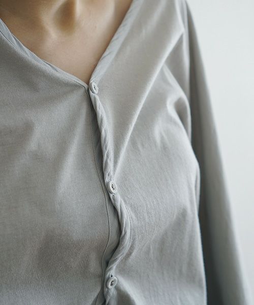 Mochi / home&miles.モチ / ホーム＆マイルズ.dolman sleeve cardigan[grey fog]