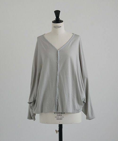 Mochi / home&miles.モチ / ホーム＆マイルズ.dolman sleeve cardigan[grey fog]