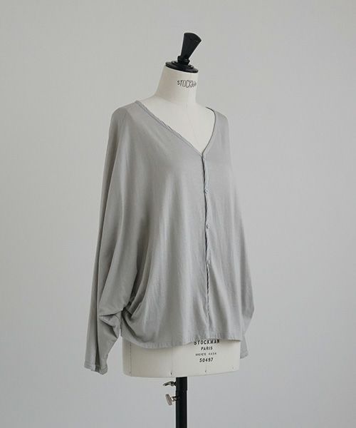 Mochi / home&miles.モチ / ホーム＆マイルズ.dolman sleeve cardigan[grey fog]