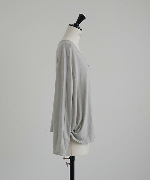 Mochi / home&miles.モチ / ホーム＆マイルズ.dolman sleeve cardigan[grey fog]