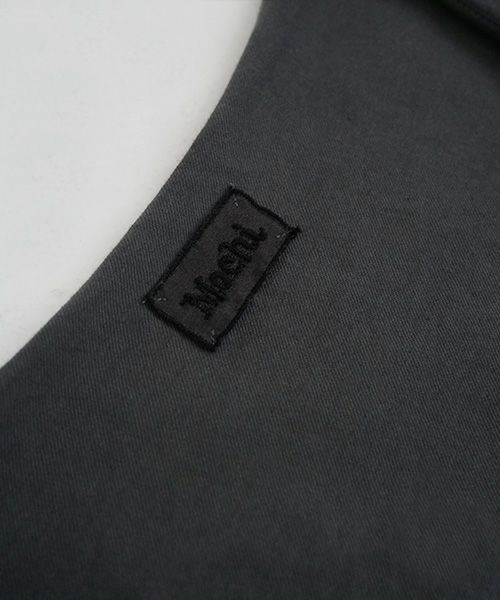 Mochi / home&miles.モチ / ホーム＆マイルズ.v-neck one piece [charcoal grey]