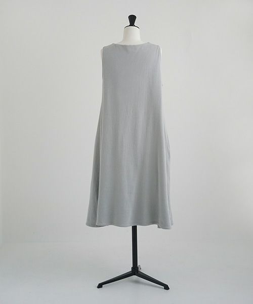 Mochi / home&miles.モチ / ホーム＆マイルズ.v-neck one piece [grey fog]