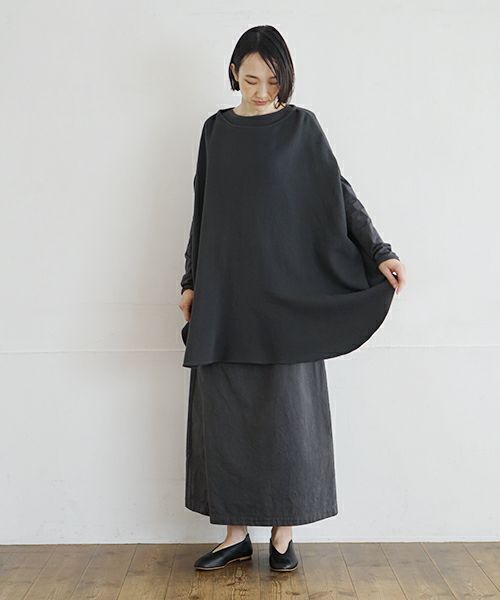 Mochi / home&miles.モチ / ホーム＆マイルズ.cocoon vest [charcoal grey]