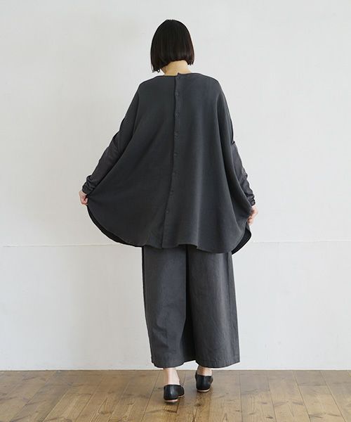 Mochi / home&miles.モチ / ホーム＆マイルズ.cocoon vest [charcoal grey]