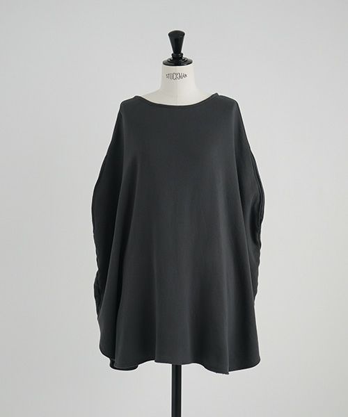 Mochi / home&miles.モチ / ホーム＆マイルズ.cocoon vest [charcoal grey]