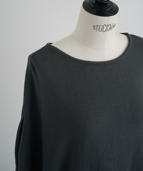 Mochi / home&miles.モチ / ホーム＆マイルズ.cocoon vest [charcoal grey]