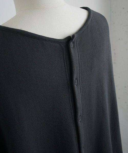 Mochi / home&miles.モチ / ホーム＆マイルズ.cocoon vest [charcoal grey]