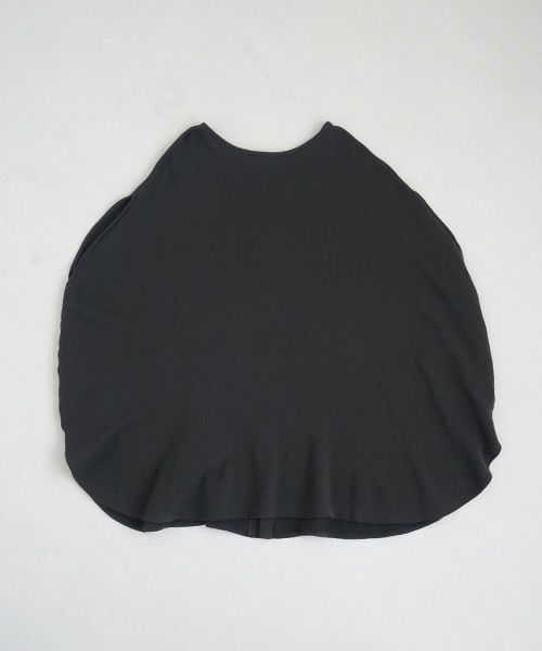 Mochi / home&miles.モチ / ホーム＆マイルズ.cocoon vest [charcoal grey]