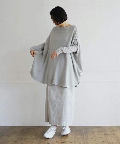 Mochi / home&miles.モチ / ホーム＆マイルズ.cocoon vest [grey fog・]