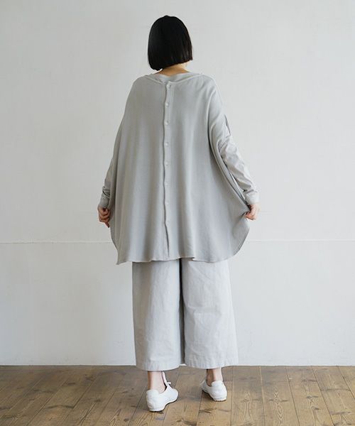 Mochi / home&miles.モチ / ホーム＆マイルズ.cocoon vest [grey fog・]