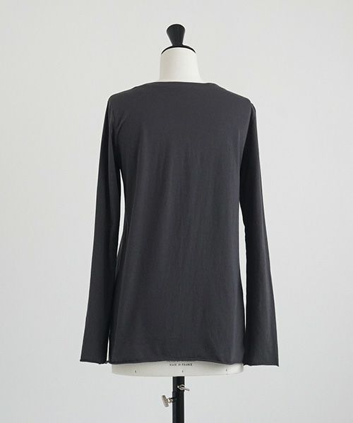 Mochi / home&miles.モチ / ホーム＆マイルズ.cotton silk cut&saw [charcoal grey]