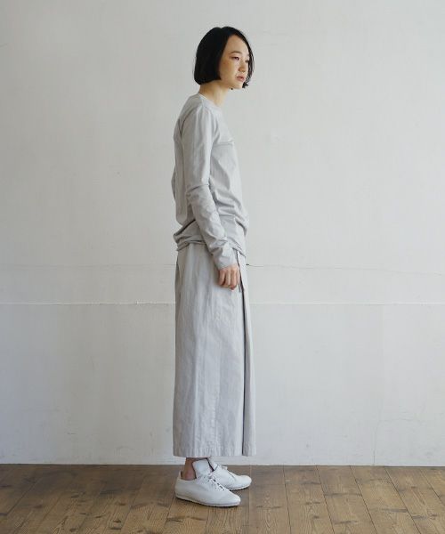 Mochi / home&miles.モチ / ホーム＆マイルズ.cotton silk cut&saw [grey fog]