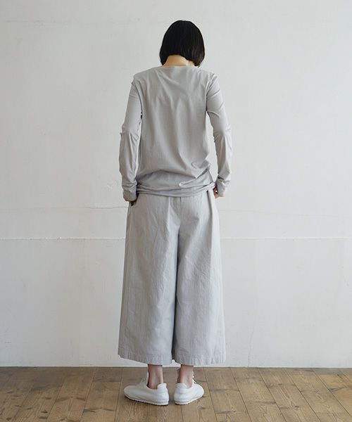 Mochi / home&miles.モチ / ホーム＆マイルズ.cotton silk cut&saw [grey fog]