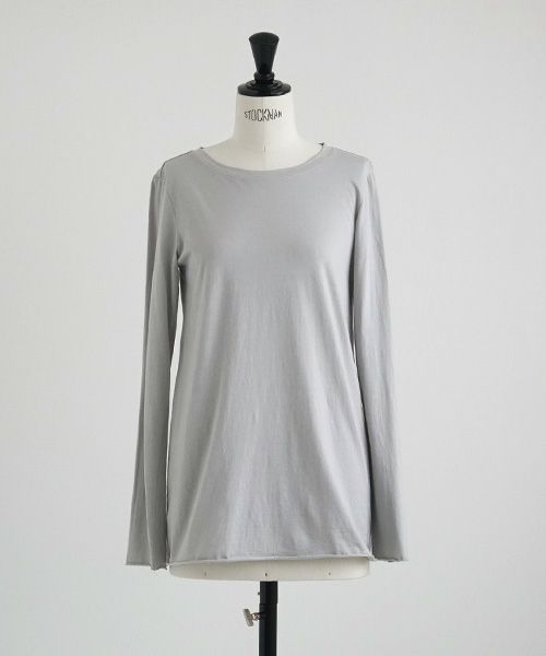 Mochi / home&miles.モチ / ホーム＆マイルズ.cotton silk cut&saw [grey fog]