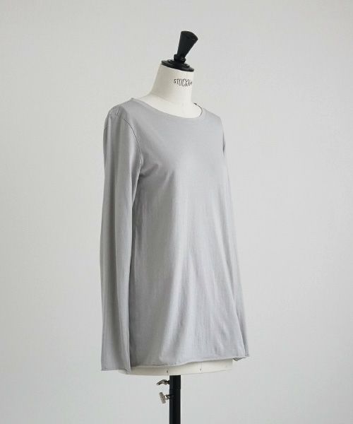 Mochi / home&miles.モチ / ホーム＆マイルズ.cotton silk cut&saw [grey fog]
